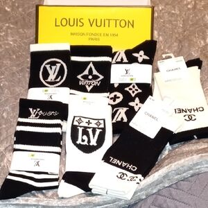 Louis Vuitton Monochrome Socks Collection
